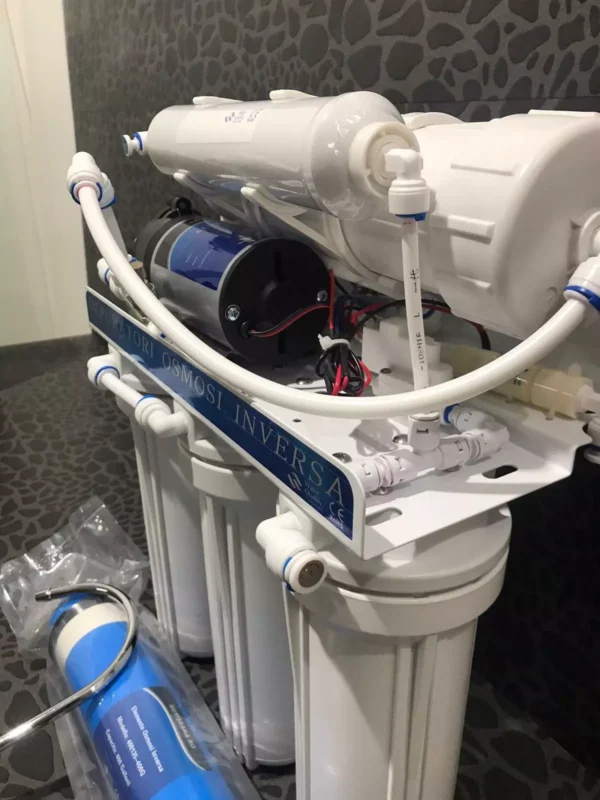 DEPURATORE OSMOSI INVERSA 1500 LITRI AL GIORNO 400 galloni flusso diretto - immagine 3