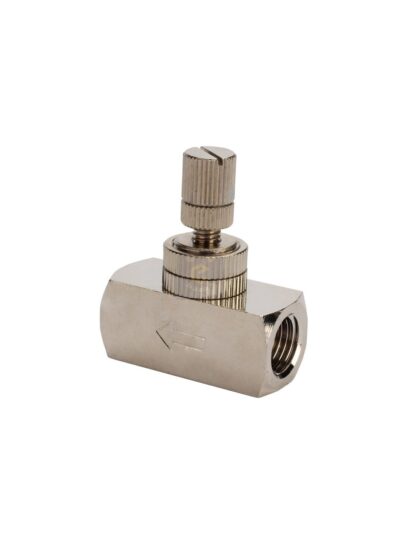 Valvola a spillo  regolatore TDS Per Depuratore Acqua 1/4" Femmina Filettata