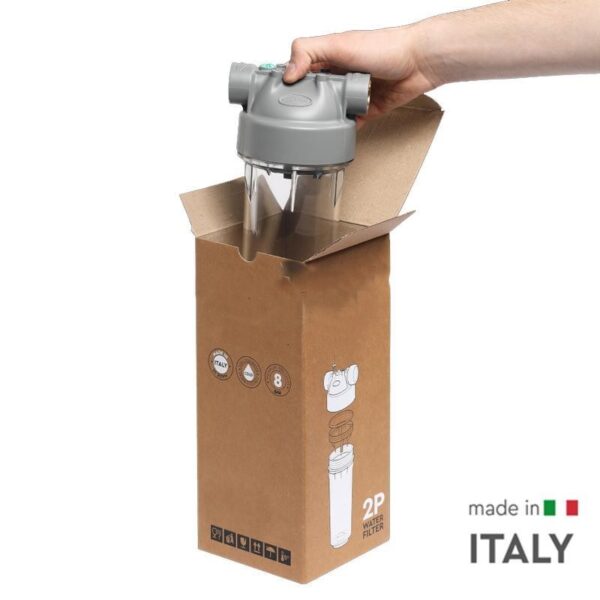 Portafiltro Acqua Contenitore Filtro Acqua Kit Pezzi 10" Pollici 3/4 - immagine 2