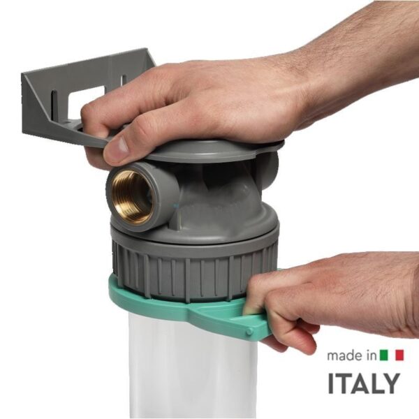 Portafiltro Acqua Contenitore Filtro Acqua Kit Pezzi 10" Pollici 3/4 - immagine 3