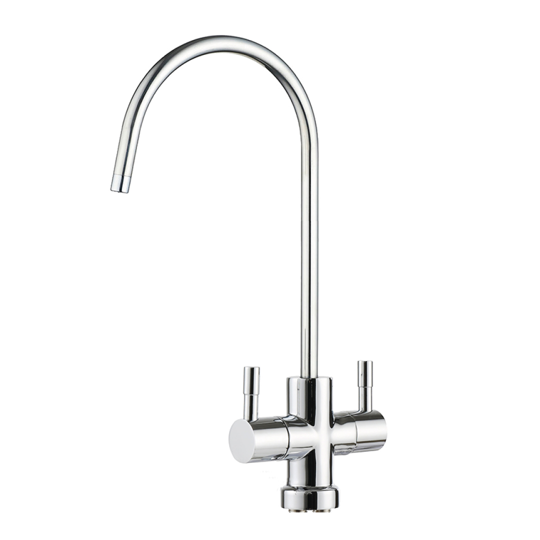 Osmosi inversa diretta CLARIS 2 vie 200 GPD con pompa a palette 102lt\h - immagine 4