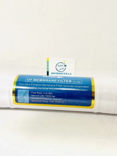 Filtro Membrana Ultrafiltrazione UF-10Q Ricambio Cartuccia Depuratore Acqua 1/4"